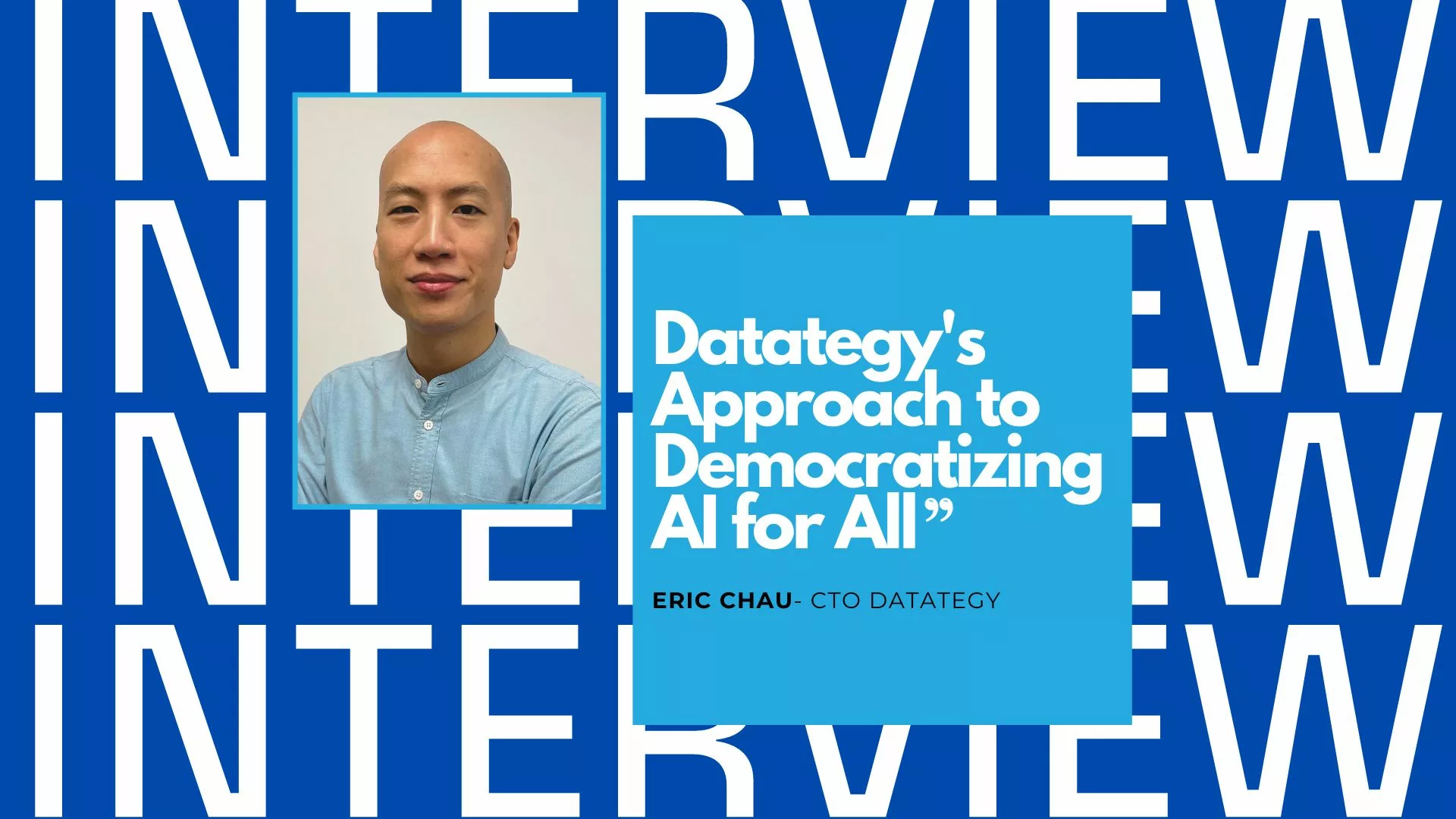 Exclusive Interview: Eric CHAU