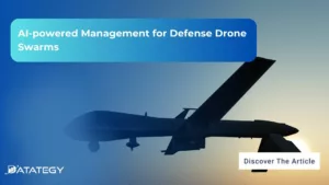 AI-powered management for defense drone swarms